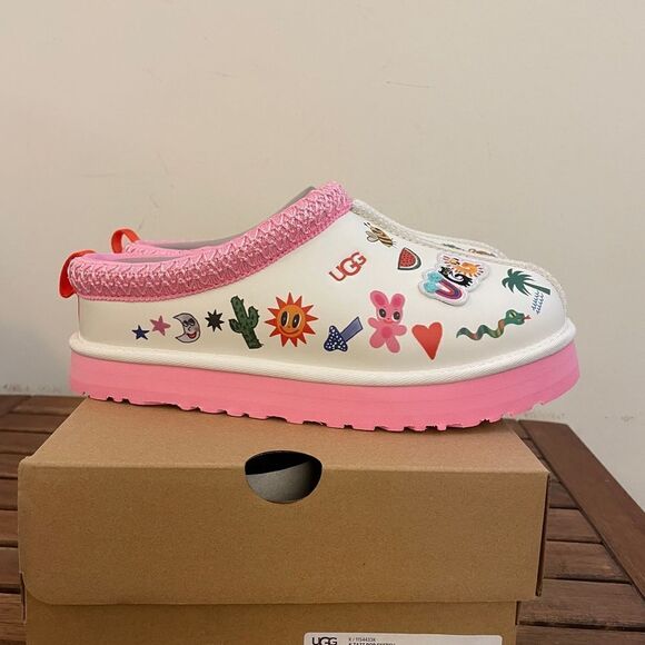 UGG Tazz Pop Sketch Slippers Limited Edition 2024 Women Size 6.5/Big Kid 5Y - Picture 11 of 16
